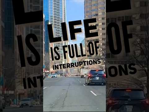 Life, is full of interruptions. ♥️ #innerjourney #selfjourney #motivation #hope #priorities