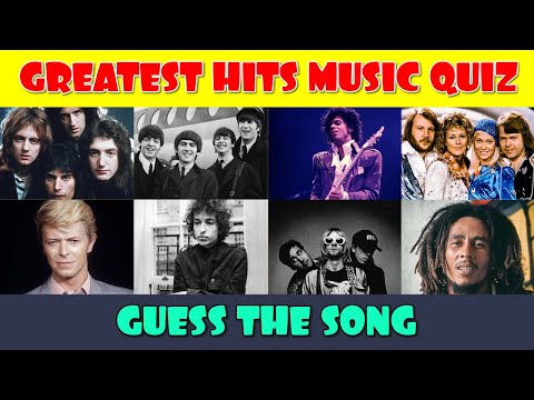 Guess the Greatest Hits Songs Music Quiz