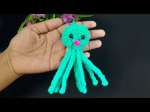 It's so Cute 💖☀️ Super Easy Octopus Making Idea with Yarn - You will Love It !! DIY Woolen Crafts