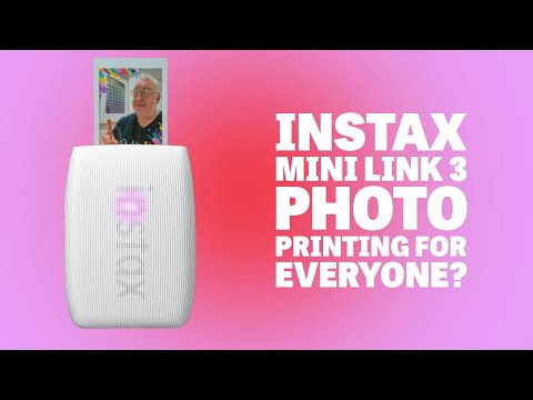 Fujifilm Instax Mini Link 3 - Bringing Fun and Spontaneity Back to Photo Printing