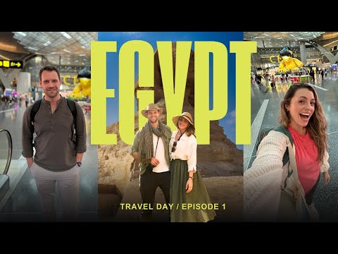 EGYPT | Traveling 25 Hours to Cairo + Our Itinerary | Adventures by Disney