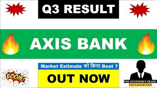 Axis Bank Q3 Results 2025 | Axis Bank Results Today | Axis Bank Share News Today | Axis Bank Results