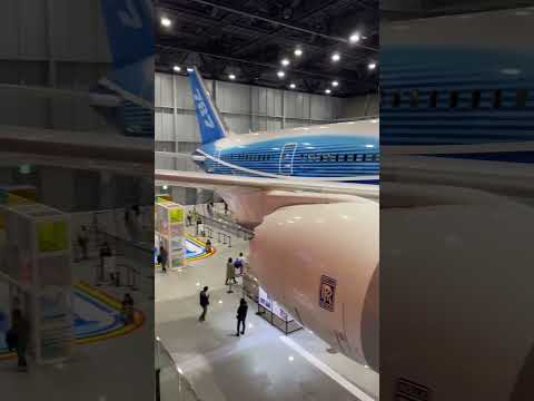 Airplane Theme Park Built Around the Exhibition of the First-Ever Boeing 787 #amazingjapan #shorts