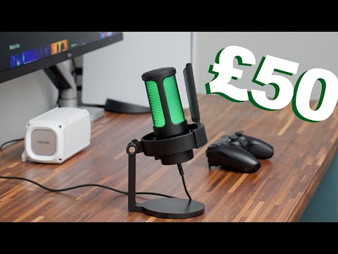 FIFINE Ampligame A8 Microphone Review - Budget Gaming / YouTube Microphone