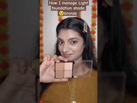 Do this if you have light foundation shade😎 #viral #makeup #trending #hack #ytshorts #shorts #short