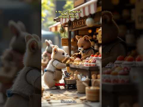 Little Bear’s First Market Adventure #bear  #miniature #short #videoshort #trendingshort ng