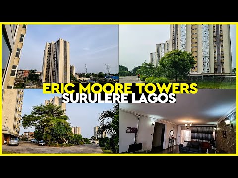 LAGOS NIGERIA | SURULERE |  APARMENT FOR SALE IN ERIC MOORE TOWERS SURULERE / WHAT IT LOOKS LIKE