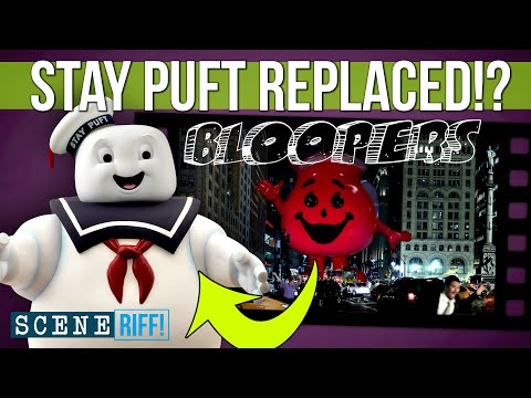 BLOOPERS - STAY PUFT REPLACED!? (Ghostbusters SCENE RIFF Parody)