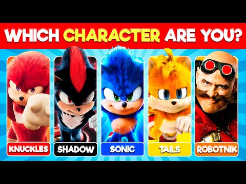 Which Sonic 3 Character Are You 🔵🦔⚡