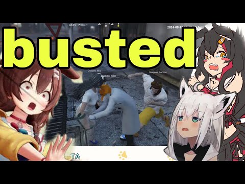 Korone Went Berserk After Caught Mio And Fubuki Cheating | GTA V [Hololive/Sub]