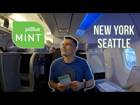 jetBlue MINT - America's Most Refreshing Premium Product? 6 Hours on the A321 from NYC to Seattle