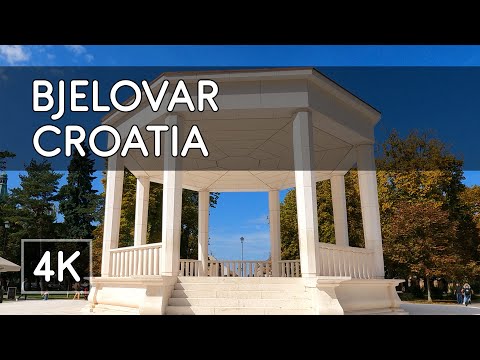 Walking Tour: Bjelovar, Croatia - 4K UHD Virtual Travel