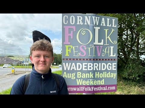 Airplane Sickness - Joseph Davis original song - recorded at The Cornwall Folk Festival 2024