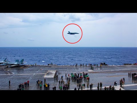 A Russian SPY PLANE Flies Above a US Aircraft Carrier, Then THIS Happened...