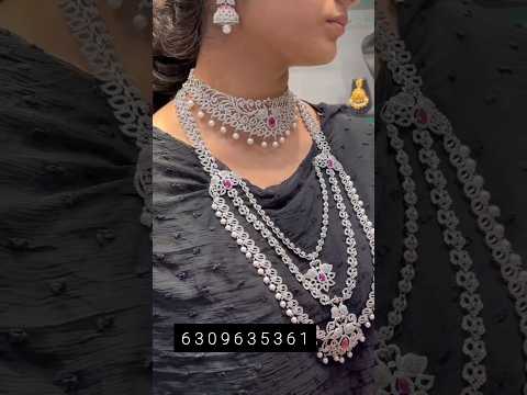 bridal jewellery| czstonejewellery|maharani haram combo|6309635361