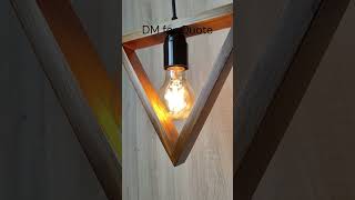 Trending ORIGINAL Teak wood Ceiling pendant Light | Zaah Interiors