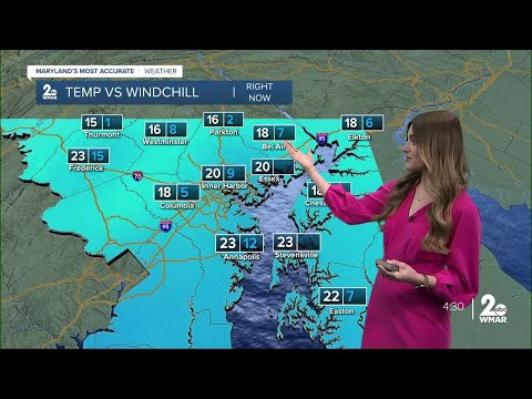 Blustery winds and bitterly cold wind chills today 💨🥶