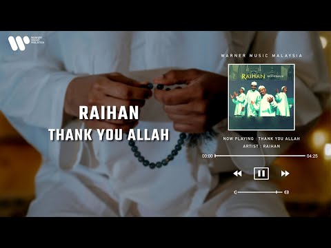 Raihan - Thank You Allah (Lirik Video)