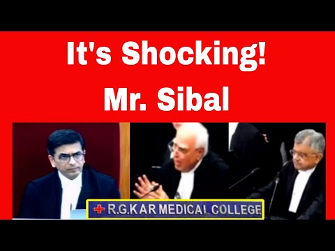 CJI to Sibal, Heated Argument, Kolkata Doctor's Case, Supreme Court