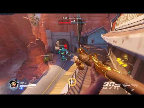 Overwatch - Mercy Bunnyhop is Fun