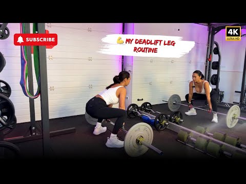 💪 My Deadlift Leg Routine | Build Strength & Power with This Intense Workout