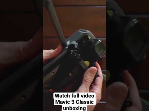 Dji Mavic 3 Classic unboxing. #shorts #dji #djimavic3classic