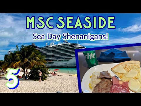 MSC Seaside: Sea day fun and games! | PART 5