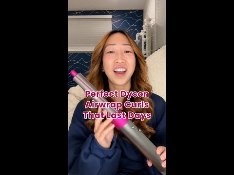 Perfect Long Lasting Dyson Airwrap Curls! #shorts #dyson #hairtutorial #howto #hair