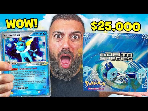 I NEVER Thought I'd Open This $25,000 Pokemon Box