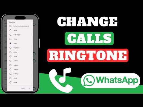 How To Change Calls Ringtone On Whatsapp!