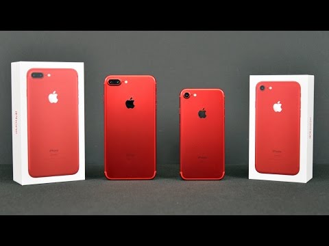 Apple iPhone 7 & 7 Plus (PRODUCT RED): Unboxing & Review