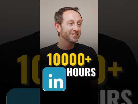 He Spent 10,000+ Hours on LinkedIn 😱😲