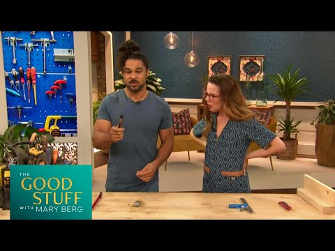 Sebatsian Clovis shows us the right tools for small home repairs and more! | The Good Stuff