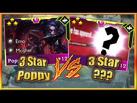 It Was an Easy Win with 3 Star Poppy until... - Teamfight Tactics Set 10 Gameplay