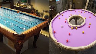 15 Incredible Pool Table Designs