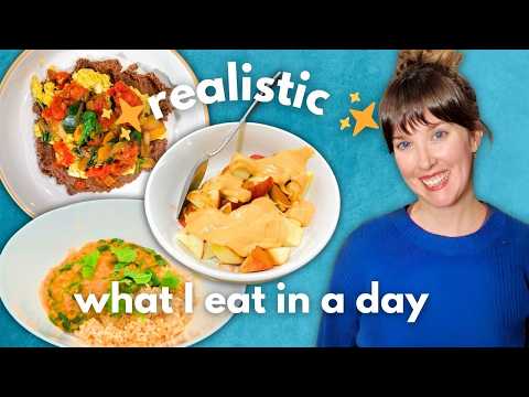 What I Eat in a Day 🌱 Easy High-Protein Vegan Meals 💪🏼