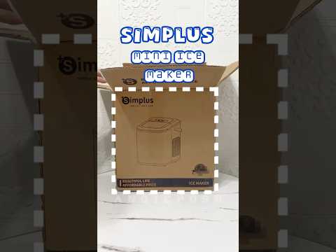 Simplus Mini Ice Maker || #simplus #simplusph #angieposh #angieklook #icemakermachine #icemaker #ph