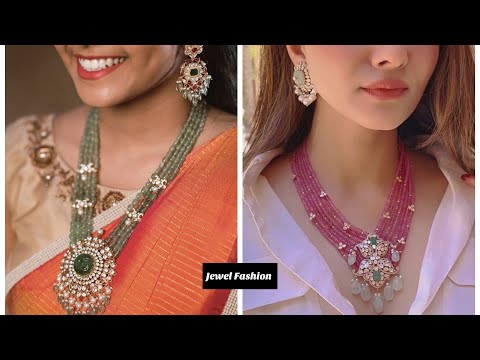 Multi beads Gold Necklace Designs || Latest Trend in Gold Necklace Designs #goldnecklacedesign