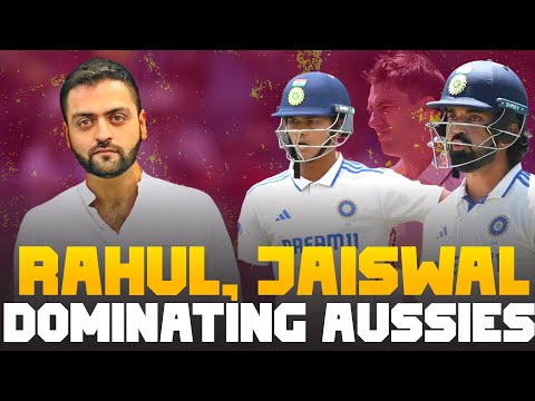 KL Rahul, Yashasvi Jaiswal SOLID Starts takes India's lead to 130 runs | India vs Australia 1st Test