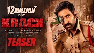 #Krack Movie Teaser - Raviteja, Shruti Hassan | Gopichand Malineni | Thaman S