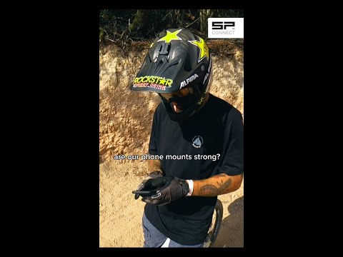 📱❌ Worried about your phone during a wild ride? #SPConnect #mtb