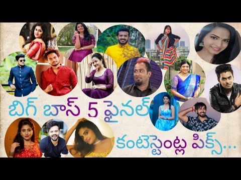 Bigg Boss season 5 contestants list || Host Nagarjuna || Star maa