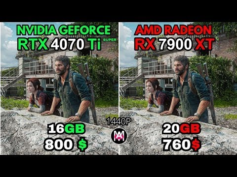 RX 7900 XT VS 4070 TI SUPER : 1440P GAMING TEST