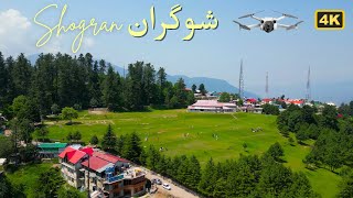 Shogran Valley from Above: A Drone's Eye View of Nature's Masterpiece!