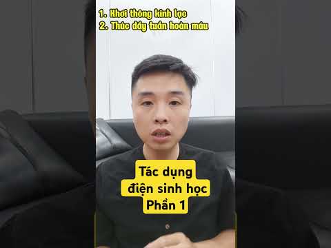 Tác dụng điện sinh học DDS - Phần 1