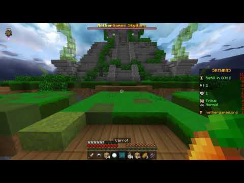 One of the easiest Skywars Games I have played on any server