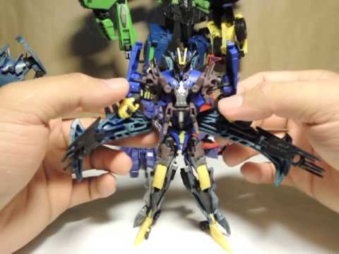 Transformers Prime  BH-Soundwave 不變形比較