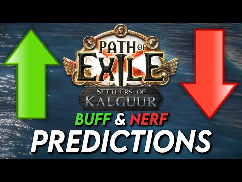 3 BUFFS & NERFS for Patch 3.25 | Path of Exile: Settlers of Kalguur Predictions