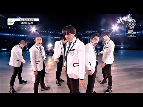 180225 EXO(엑소)- " Growl " @평창올림픽 폐막식 Olympic Closing Ceremony