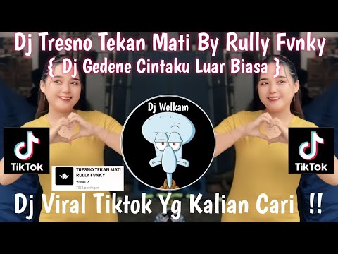 DJ TRESNO TEKAN MATI BY RULLY FVNKY || DJ GEDENE CINTAKU LUAR BIASA | DJ VIRAL TIK TOK 2024 !!